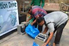 4 E-waste Collection Drive at IC Colony, Borivali 2014